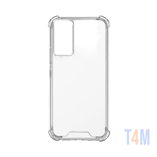 Funda de Silicona con Esquinas Duras para Samsung Galaxy M51 Transparente